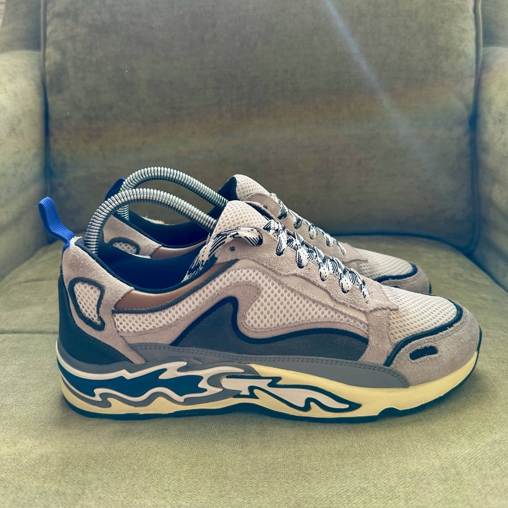 Sandro Paris Luxury Flame Sneakers 🔥👟